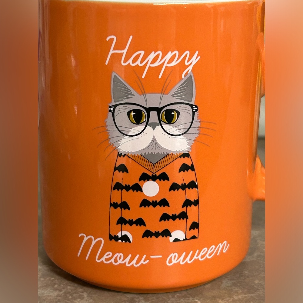 Halloween Cat Mug - Picture 4 of 7